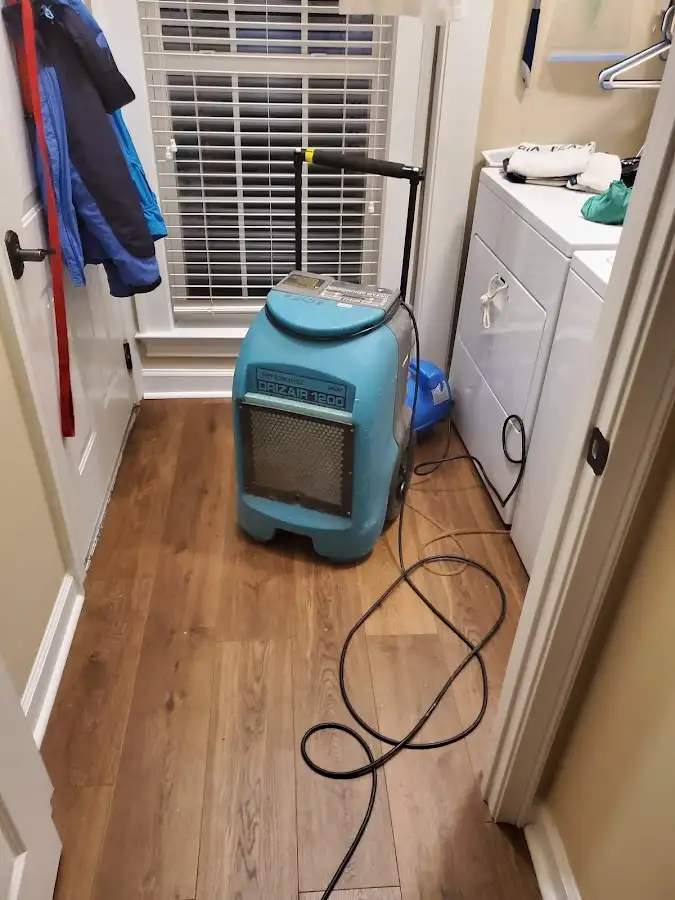 Commercial dehumidifier deployed for Flood Damage Cleanup in Rathdrum