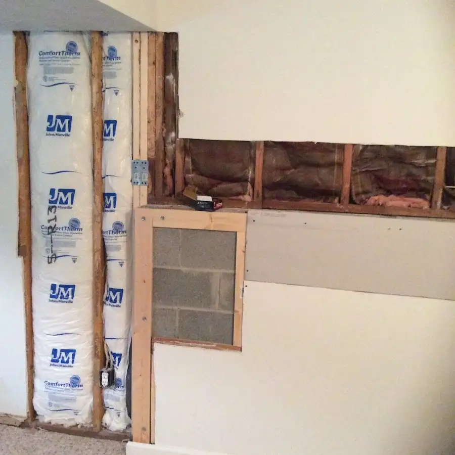 Wall insulation replacement during Odor Removal & Deodorization in Rathdrum